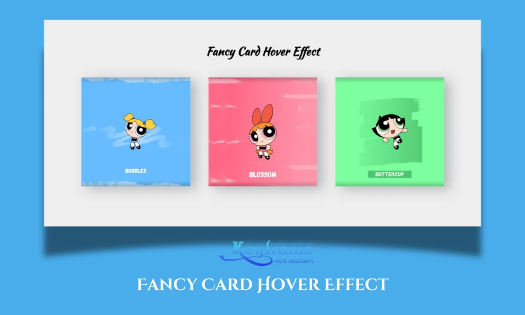 Fancy Card Hover Effect HTML CSS 3 Fancy Card Hover Effect