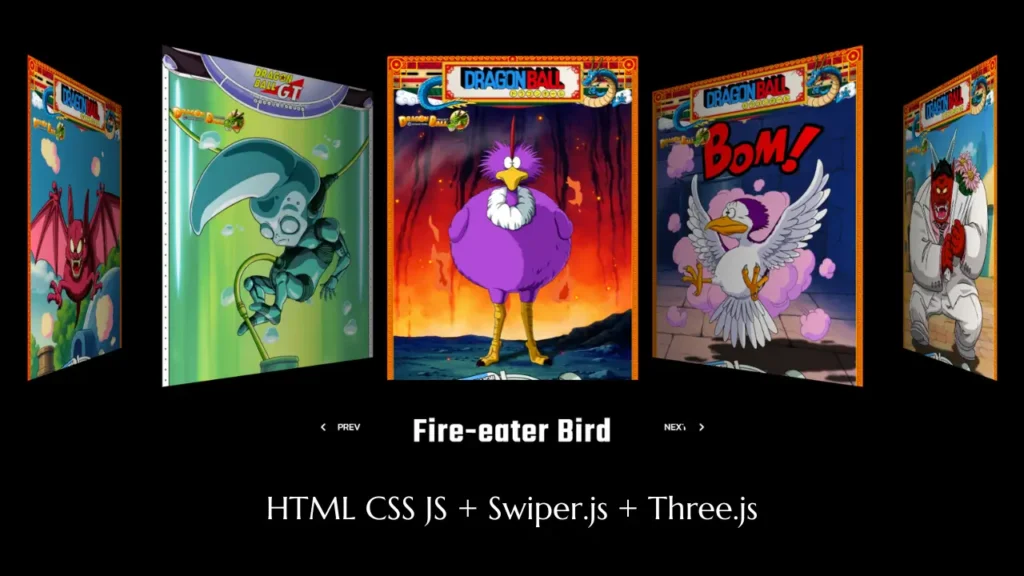 3D Coverflow Carousel Using Swiper JS – Complete 3D Coverflow Effect Slider Guide 2 3D Coverflow Carousel