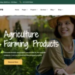 Agriculture Website Template
