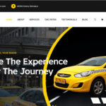 Taxi Service Website Template