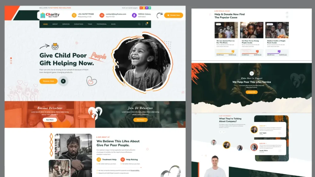 NGO Website Template