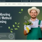 Gardening Website Template