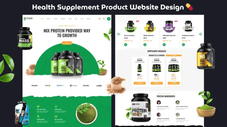 Health Supplement Landing Page