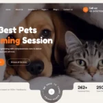 Pet Care Website Template