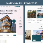 Real Estate Website HTML CSS JavaScript