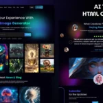 AI Image Generator Website
