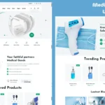 Medical Website HTML CSS Project