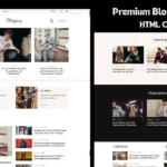 Responsive Blog Website Design Using HTML CSS JavaScript