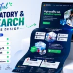 beautiful laboratory website design
