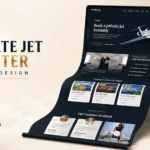 Luxury Private Jet Charter Website Design