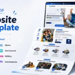 Professional Insurance Agency Website Template