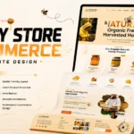 Honey Store Ecommerce Website Design