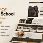Horse Riding School Website Design