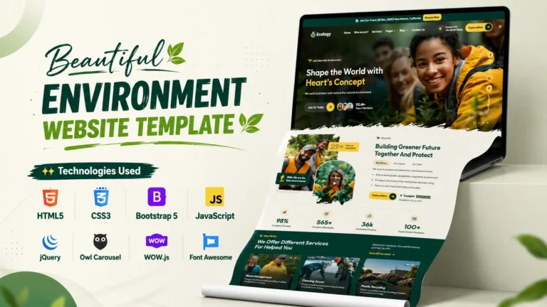 Privacy Policy 1 Modern Environment Website Template