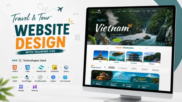 Travel & Tour Website Design