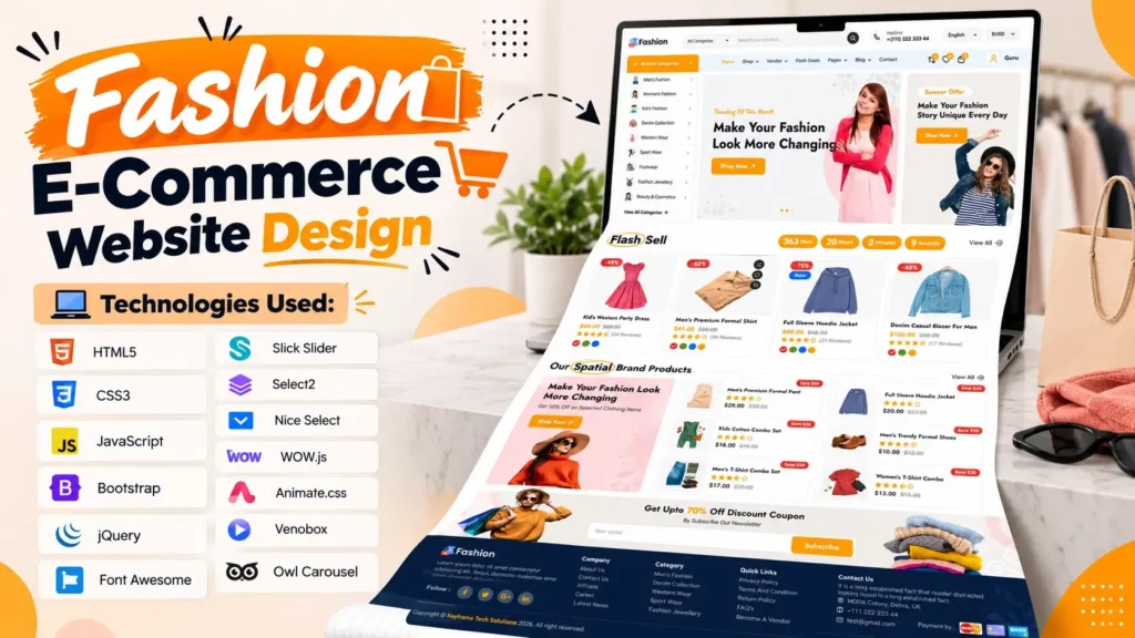 Fashion E-Commerce Website Design
