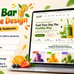 Juice Bar Website Design